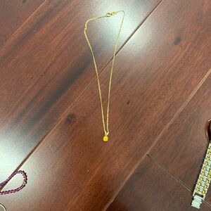 Gold Pendant Necklace